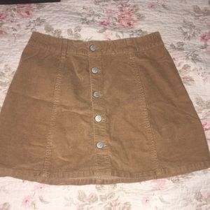 Khaki skirt